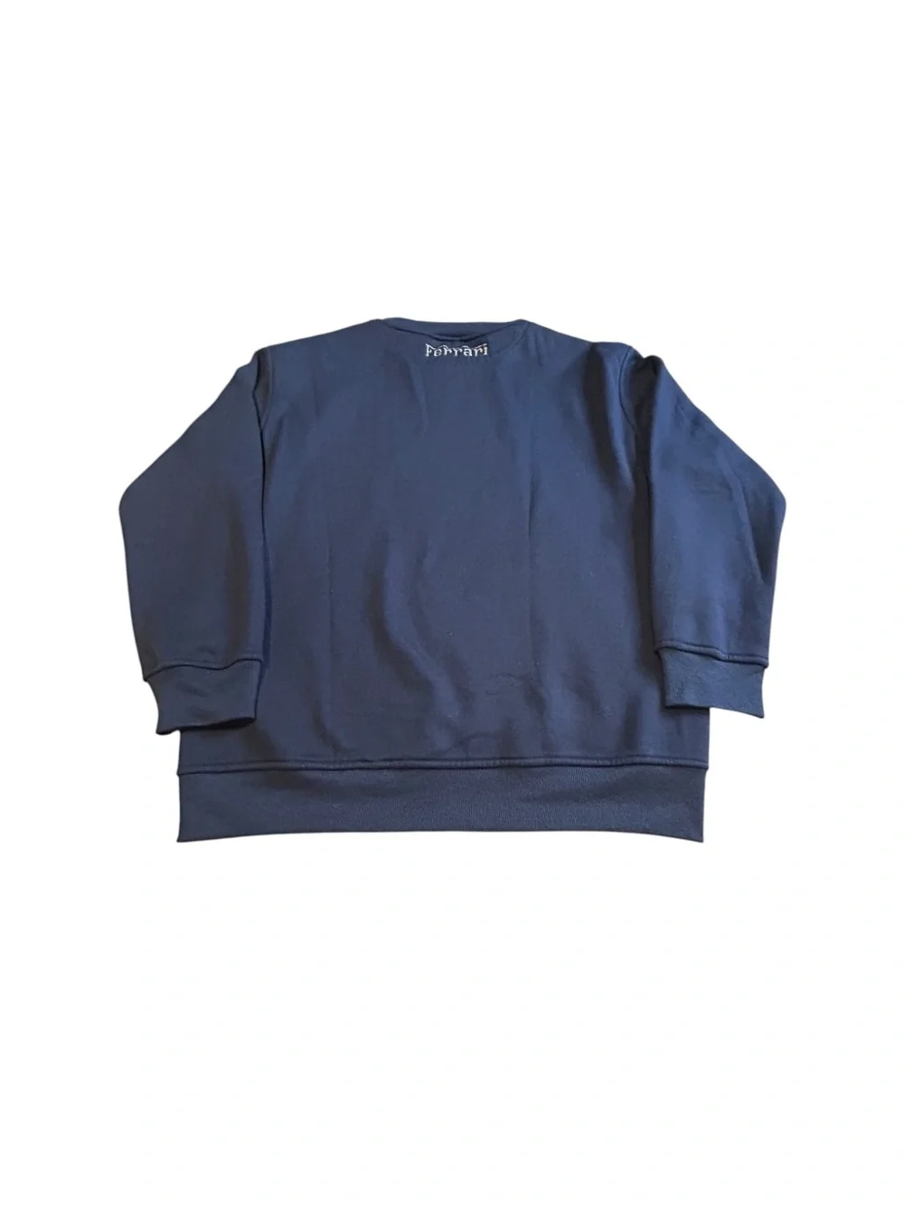 Sportscar Racing Crest Embroidered Crewneck Sweatshirt Black Size M - Picture 2 of 8